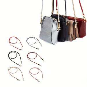 TEMU 6개 세트 PU 가방 스트랩 만들기 키트 - 조절 가능한 라운드 버클 & 교체용 스트랩 포함 - 핸드백, 지갑, 크로스바디 폰 케이스 호환 - DIY 숄더 스트랩 세트 (재봉 필요 없음), DIY 지갑 만들기, 가방 액세서리용