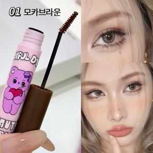 TEMU 아이브로우마스카라 눈썹 염색 브로우 마스카라 브로우카라 컬러링 아이브로우