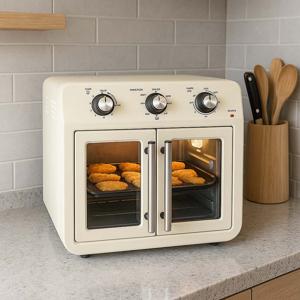 TEMU 벤하임 25L 대용량 양문형 에어프라이어 오븐