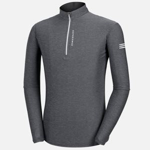 TEMU 남성 사방신축 멜란지 베이직 라이프웨어 긴팔 집업 티셔츠 유라이크(B22LT012M)