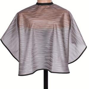 TEMU 헤어 염색용 케이프, 헤어 스타일리스트용 짧은 빗질 캡, 헤어 컬러 메이크업 앞치마, 탈색제, 샴푸