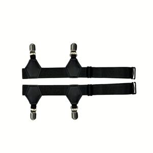 TEMU 미끄럼 방지 남녀 공용 조절 가능한 튼튼한 양말 클립, 슬림핏 서스펜더 양말, 여성 스타킹 및 양말