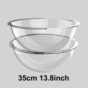 TEMU 2개 아크릴 고양이 캡슐 둥지 - 작은 애완동물용 투명 우주 포드, 창문 퍼치와 걸이 디자인