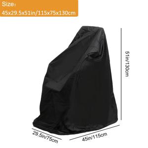 TEMU 싱글 피스 휠체어 보호, 전기 휠체어 실드, 보관 휠체어 커버, 스쿠터 보호, 롤링 워커 실드.|전기스쿠터