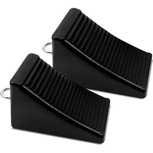 TEMU 2pcs 무거운 블랙 루버 휠 체크와 아이볼트 - 비누, 절도 방지 및 안전한 주차 솔루션, 차량 보안 | 안전한 주차 | 내구성 있는 구조, 휠 체크