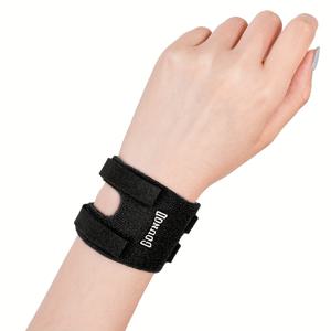 TEMU 1개/ 1쌍 조절 가능한 손목 보호대 얇은 스포츠 요가 손목 밴드 TFCF 삼각형 연골 부상 지지대 외반측 관절 고정
