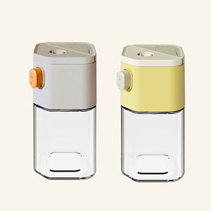 TEMU 2개 듀얼용도 소금 및 향신료 쉐이커 세트, 주방용 소금과 커민 쉐이커, 조미료 병