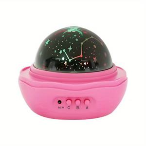 TEMU YETHKE 핑크 별 달 무드등 360° 회전 프로젝션 - USB 전원, 밝기 조절 가능, 모던 우주 테마 디자인, 방 장식, 발렌타인데이, 생일, 할로윈, 크리스마스 선물, 별 장식, 크리스마스 선물로 최고, 침실용 달과 별 프로젝터, 별과 달 프로젝터, 별 프로젝터, 침실용 조명, 침실용 램프, 야간 조명, 램프, 야간 램프