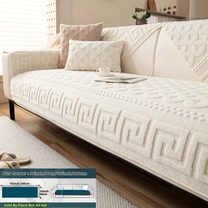 TEMU 1개 플러시 소파 쿠션, 사계절 소파 커버, 럭셔리 스타일, 미끄럼 방지 & 내구성, 부드러운 원단, 반려동물 최애, 거실 소파 장식, 모든 소파 크기 호환, 세탁기 사용 가능, 반려동물 친화적인 가구,플러시 쿠션,스타일리시 소파 액세서리,내구성 있는 패브릭,고품질 직물,다용도 소파 패드,반려동물 주인|쇼파쿠션|3인용쇼파