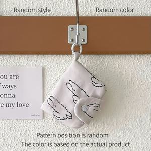 TEMU 여성용 귀여운 데이지 플로럴 멀티 레이어 카드 지갑 - 파스텔 핑크 & 데이지, 골드 톤 하드웨어, 지퍼 잠금 & 골드 톤 버클, 휴대용 다기능 정리함 (현금, 카드, 메이크업) - 캐주얼 데일리 지갑, 카드 홀더 지갑