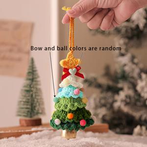 TEMU 핸드 크로셰 스타일 부드러운 실 크리스마스 트리 장식 - 레이어드 크로셰 레이어, 골든 스타 탑퍼 & 행잉 링, 핸드메이드 룩 DIY 친화적 , 클래식 핸드메이드 크래프트 (깃털 없음)