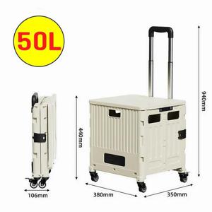 TEMU 휴대용 캠핑 4륜 / 8륜 등반 휠 접이식 트롤리; 바퀴바구니, 쇼핑 카트, 수하물 카트, 네바퀴 트롤리