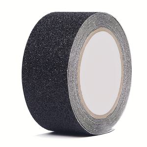 TEMU 방수 PVC 방지 테이프, 2인치 X 16.4FT, 계단, 욕조, 보트, 실내/실외 사용, 검정색/회색/검정색 노란색|욕조