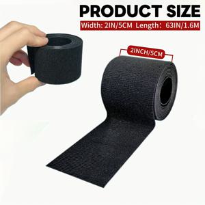 TEMU 방수 캔버스 수리 테이프, 천 및 옷용 패브릭 리폼 테이프, 플러시 표면, 차양, 텐트, 세탁 가능한 헤비듀티 패치, 찢김 또는 구멍 보정, 돛 및 보트 보버, 재봉이나 다림질 필요 없음, 블랙