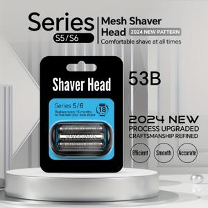 TEMU Series S5/S6 호환용 면도기 헤드 교체품 1개 | S5762, B1000s, B7000cc, R1000s, R1320s, B1300s, R1200s, R1300s, M1200s, M4000cs, 4 호환