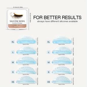 TEMU 10개입/5개입 실리콘 컬러 패드, 속눈썹 컬링 및 리프팅용 쉘 래쉬 리프트 로드, 자체 접착형 초소프트 속눈썹 리프팅 로드, 메이크업 뷰티 도구