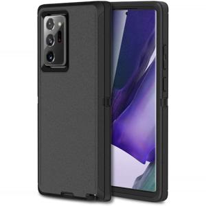 TEMU 삼성 갤럭시 노트 9, 노트 10 플러스, 노트 20 울트라용 충격방지 3중 전체 보호 케이스 [보호필름 미포함] 내구성 강화 고강도 하드 커버, 튼튼한 휴대폰 케이스,폰 보호,내구성 있는 디자인,강화된 보호,야외 활동 애호가