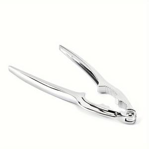 TEMU 1개 다기능 아연 합금 호두까기 인형, 호두 펜치, 헤이즐넛 및 솔방울 크래커, 게 및 랍스터용 가정용 호두까기 인형, 솔방울, 호두, 게 핀서