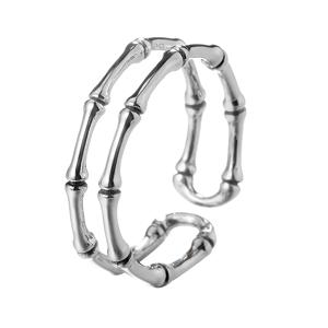 TEMU JOYHERS 고딕 본 & 너클 링 - 조절 가능한 인터로킹 디자인, 화이트 K 골드 도금, 남녀공용 고딕 스타일 주얼리, 할로윈, 데일리 & 테마 파티용, 내구성 있는 본 모양 링, 빈티지 & 파티 주얼리, 휴일 & 데일리 액세서리, 정교한 인터로킹 본 디자인, 편안한 착용감, 특이한 반지, 독특한 반지, 특이한 보석, 보석류|반지