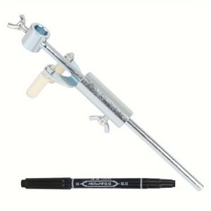 TEMU 휴대용 및 내구성 있는 0-20cm 조절 가능한 자동차 휠 눈썹 평행 스크라이버 페인트 마킹 도구 자동차 시트 메탈 수리 도구