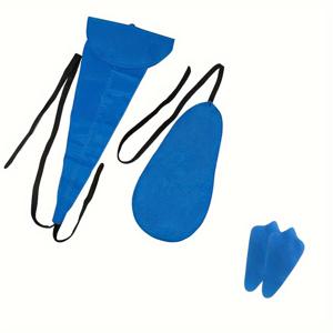 TEMU 스트랩과 황동 마우스피스를 가진 블루 색소폰 청소 천 - 내부 챔버 청소 및 쉬운 취급을 위한 필수 유지보수 도구, 색소폰 액세서리