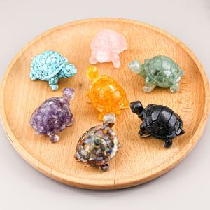 TEMU 7피스 세트 레진 거북이 - 홈 및 수족관용, 동물 애호가를 위한 레진과 디자인, 생일 선물, 발렌타인데이, 크리스마스, 친구와 가족을 위한 다양한 명절 선물