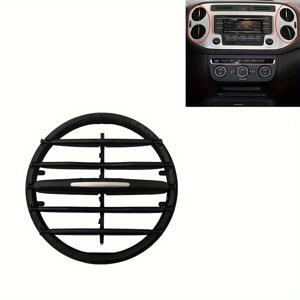 TEMU 폭스바겐 티구안 2010-2017용 1개 자동차 에어벤트 그릴 커버, 실내 에어컨 통풍구 클립, 접이식 AC 콘센트 교체, 자동차 실내 환기 액세서리, 내구성 있는 플라스틱