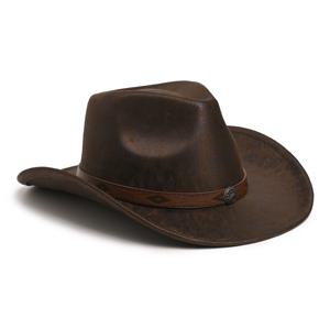 TEMU 빈티지 웨스턴 페도라 모자, 홀로우 눈송이 장식 및 균열 패턴, 남녀공용 야외 라이딩 파티 페도라 모자, 가벼운 짠 폴리에스테르, 세탁 불가 - 축제 생일 선물에 이상적