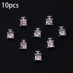 TEMU 10개입 반짝이는 3D 라인스톤 네일 젬 - DIY 네일아트, 공예, 신발, 가방, 의류 장식용 합성 보석 - 다용도 임시 장식용 젬