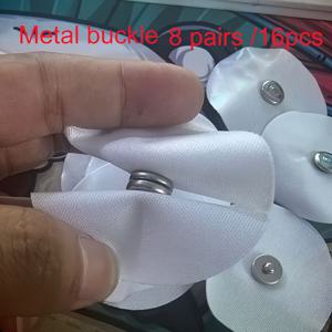 TEMU 16개 백색 폴리프로필렌 이불 클립, 고정 버튼 코너 시트 그립, 쉽게 철과 설치, 강한 홀드 편안함, 스폿 클렌 안전, 이동이 필요하지 않음