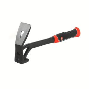 TEMU 고탄소강 곡괭이 망치, 다기능 정원 및 목공 도구, 페인트 마감, 미끄럼 방지, 충격 흡수, 내구성 있는 일체형 구조, 실외 및 목공 사용