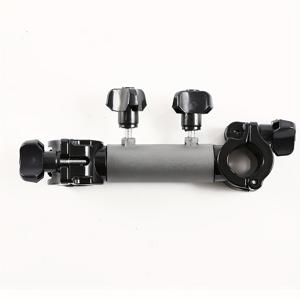 TEMU 우산 거치대 & 낚싯대 클립이 있는 다용도 캠핑 의자 - 튼튼한 알루미늄 합금 & ABS, 회전 가능, 사냥 및 낚시 장비를 위한 견고한 지지대