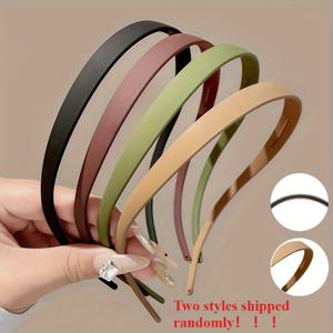 TEMU 4개 여성용 무광 U자형 안경 헤어밴드 & 헤어후프 - 미끄럼 방지 비처방 안경 홀더, 멀티컬러 (블랙, 네이비, 브라운, 그린, 그레이, 베이지, 화이트, 다크 브라운) - 헤어 액세서리, 안경, 헤어밴드, 헤어랩 - 안경, 헤어밴드, 땋은 머리, 번, 포니테일과 호환 가능|머리띠