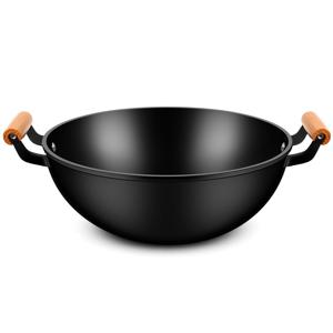 TEMU 주철 프라이팬 - 두껍고 깊은 비스틱 코팅, 이중 손잡이로 편리한 주방용품