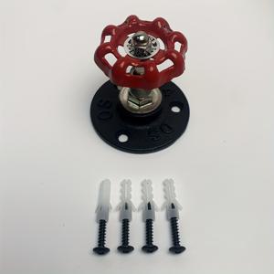 TEMU 1pc 산업용 금속 코트 후크, 욕실용 목도리, 수건, 스카프를 위한 빈티지 워터 파이프 스타일 벽걸이 행거, 가정 및 사무실 장식용 하드웨어로 쉽게 설치할 수 있는 후크