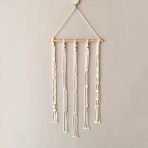 TEMU 손으로 짠 북유럽 스타일 장식 벽면 수납 술 장식 장식 침실 거실 귀여운 헤어 클립 수납 헤어 액세서리 수납 장식