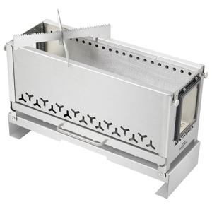 TEMU 스팀 스틸 반 단위 보니어 스탠드 스파크자, 0.5 단위 화덕, 목재 스토브, 텐트 요리 스토브, 벽난로, 바베큐 그릴, 캠핑화, 야외 난방 스토브, 따뜻한 요리 도구, 다목적, 점화 기능 없음, 마그네슘 막대/플린트 없음, 데이, 추수감사절, 크리스마스, 새해, 산림일