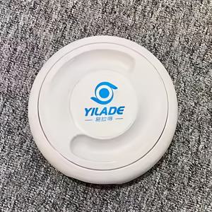 TEMU YILADE 멀티 기능 와이어 정리 박스 - 컴팩트한 ABS 케이블 관리함, 전선 및 광섬유 케이블 최대 5미터 수납 가능, 블랙과 파란색 액센트 디자인, 휴대용 코드 보관 솔루션