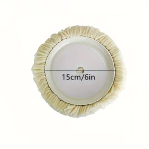 TEMU 6인치 벨벳 버퍼 패드, 복합 절단 및 연마용 - 자동차, 보트, 에픽을 위한 완벽한 선택 - 디테일리스트 및 DIY 열혈을 위한 이상적인 선택 - 자동차 팬을 위한 완벽한 선물