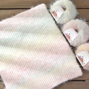 TEMU 3개 세트의 수제 자연스러운 케이크 스타일의 고급 양모, 스웨터, 스카프, 모자 재료를 위한 수제 직조 DIY 니트, 무게 2.65oz