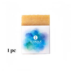 TEMU Icolor 고무 청소 스펀지 - 다목적, 물감 테마 디자인, 종이, 플라스틱, 신발 및 가죽에서 접착제 및 잔재를 제거하기에 이상적, 가죽 관리 | 예술적인 스펀지 | 내구성 있는 청소 재료, 청소 용품|아크릴물감
