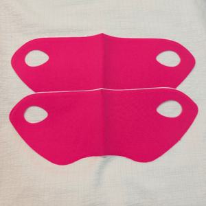 TEMU V자형 페이셜 트레이닝 스트랩 2팩 - 부드러운 이중 턱 감소기, 휴대용 핑크 얼굴 관리 도구, 쉬운 보관을 위한 걸이 구멍 포함, 라이트 베이지 트레이닝 도구 | V자형 디자인 | 걸이 구멍 기능, 얼굴 라이트 베이지 케어