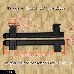 TEMU 설치 액세서리 및 스크루가 포함된 강력한 수면 트랙 스토리지 박스 홀더 브래킷 - 35mm 너비 두꺼운 컴퓨터 키보드 트레이 지원, 사무실 책상 목재 보드 걸이 랙, 보이지 않는 서랍 슬라이드 트랙