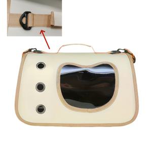 TEMU 휴대용 통기성 옥스포드 원단 백팩, 소형견 및 고양이를 위한 넉넉한 디자인의 아웃도어 크로스바디 애완동물 캐리어, 애완동물 여행 장비, 애완동물 여행