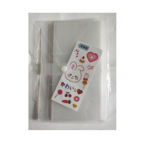 TEMU 3인치 포토 앨범, 1개 - 84장 투명 페이지 정리함, 랜덤 스티커 시트 포함. 사진 보관 엽서 앨범, 영화 티켓 앨범, 카드 메모리 앨범, 발렌타인데이 크리스마스 새해 선물용 내구성 컬렉션 디스플레이 박스