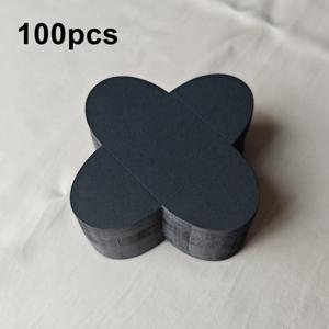 TEMU 50개/100개, 미니 초콜릿 종이 패드, 카드 스톡 홀더, 꽃잎 모양, 과자 포장 카드, 휴일 선물 장식 포장, 선물 포장 용품, 생일 파티 용품, 소규모 기업 용품.