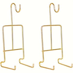 TEMU 2개 세트 패셔너블 메탈 후크, 벽걸이 우아한 찻잔 및 스토브 랙, 주방/바용, 식탁 장식, 홈 컵 및 칼붕대 디스플레이 스탠드