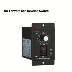 TEMU 조정 가능한 DC 모터 속도 제어기, PWM, 12-60V, 전진/후진 방향 제어, 과부하 보호, DIY 로봇, 전자 프로젝트 및 하부용으로 컴팩트한 금속 디자인