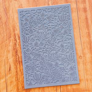 TEMU 여름 분위기 해양 생명체 폴리머 클레이 텍스처 매트 폴리머 클레이 귀걸이 조각, 폴리머 클레이 공예 도구