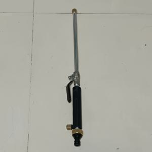 TEMU 고강도 알루미늄 합금 고압 워터 건 - 2개 교체 가능한 노즐 포함, 배터리 없는 스프레이 바, 자동차 세차 및 정원 청소용, EU/US 나사산 표준, 내구성 있는 야외 압력 세척기 액세서리, 인체공학적 설계, 튼튼한 디자인, 전문가용 클리닝 도구